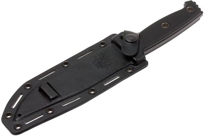 Image for Benchmade 119BK Sibert Arvensis fixed blade, black