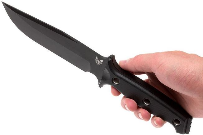 Image for Benchmade 119BK Sibert Arvensis fixed blade, black