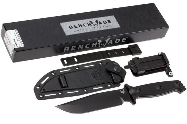 Image for Benchmade 119BK Sibert Arvensis fixed blade, black