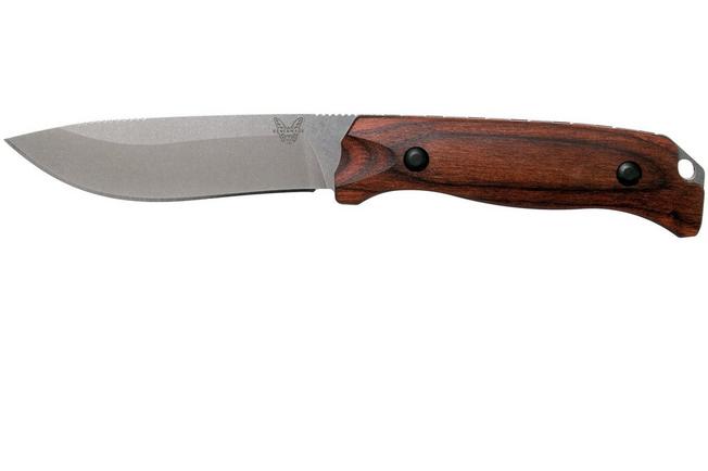 Image for Benchmade Saddle Mountain Skinner Rosewood 15001-2 hunting knife