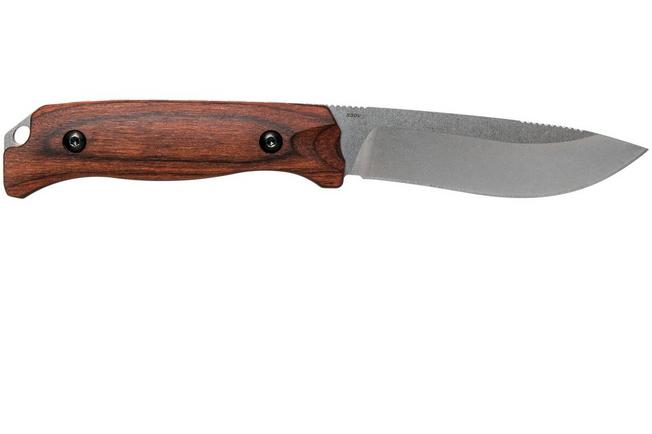 Image for Benchmade Saddle Mountain Skinner Rosewood 15001-2 hunting knife