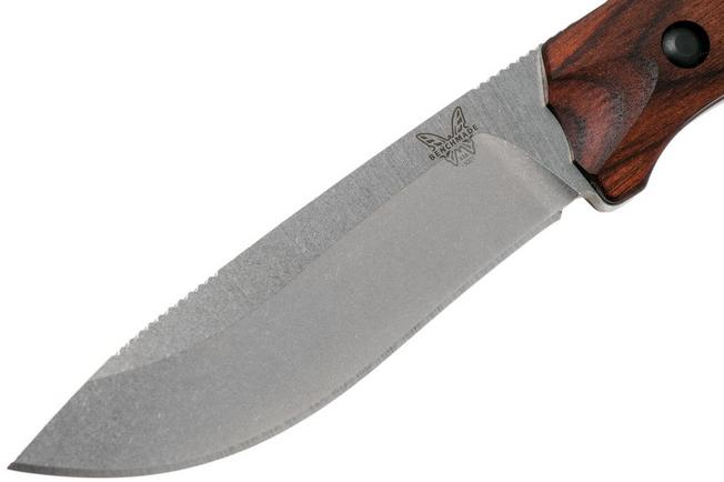 Image for Benchmade Saddle Mountain Skinner Rosewood 15001-2 hunting knife