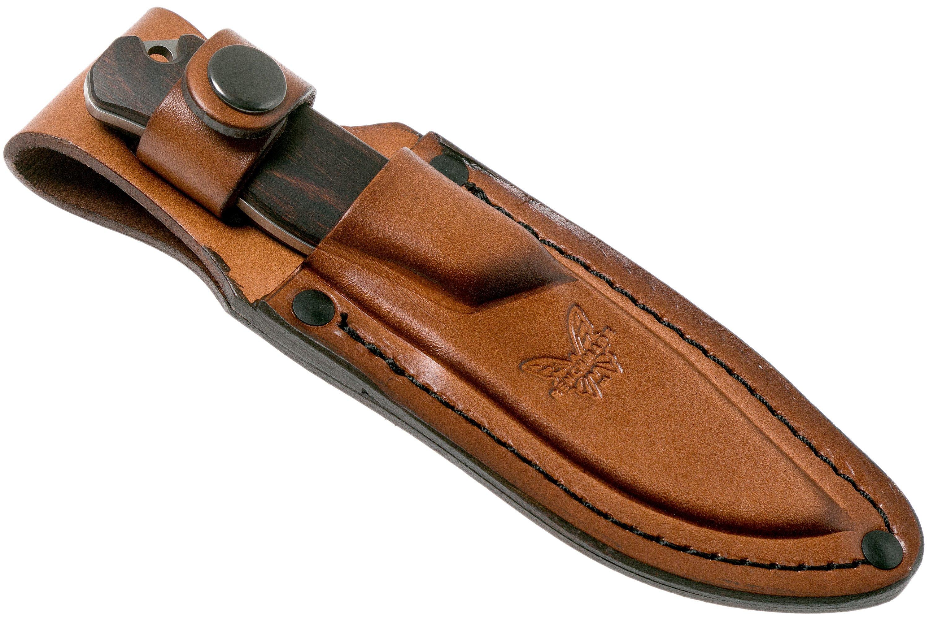 Benchmade Hidden Canyon Hunter 15017 Wood hunting knife