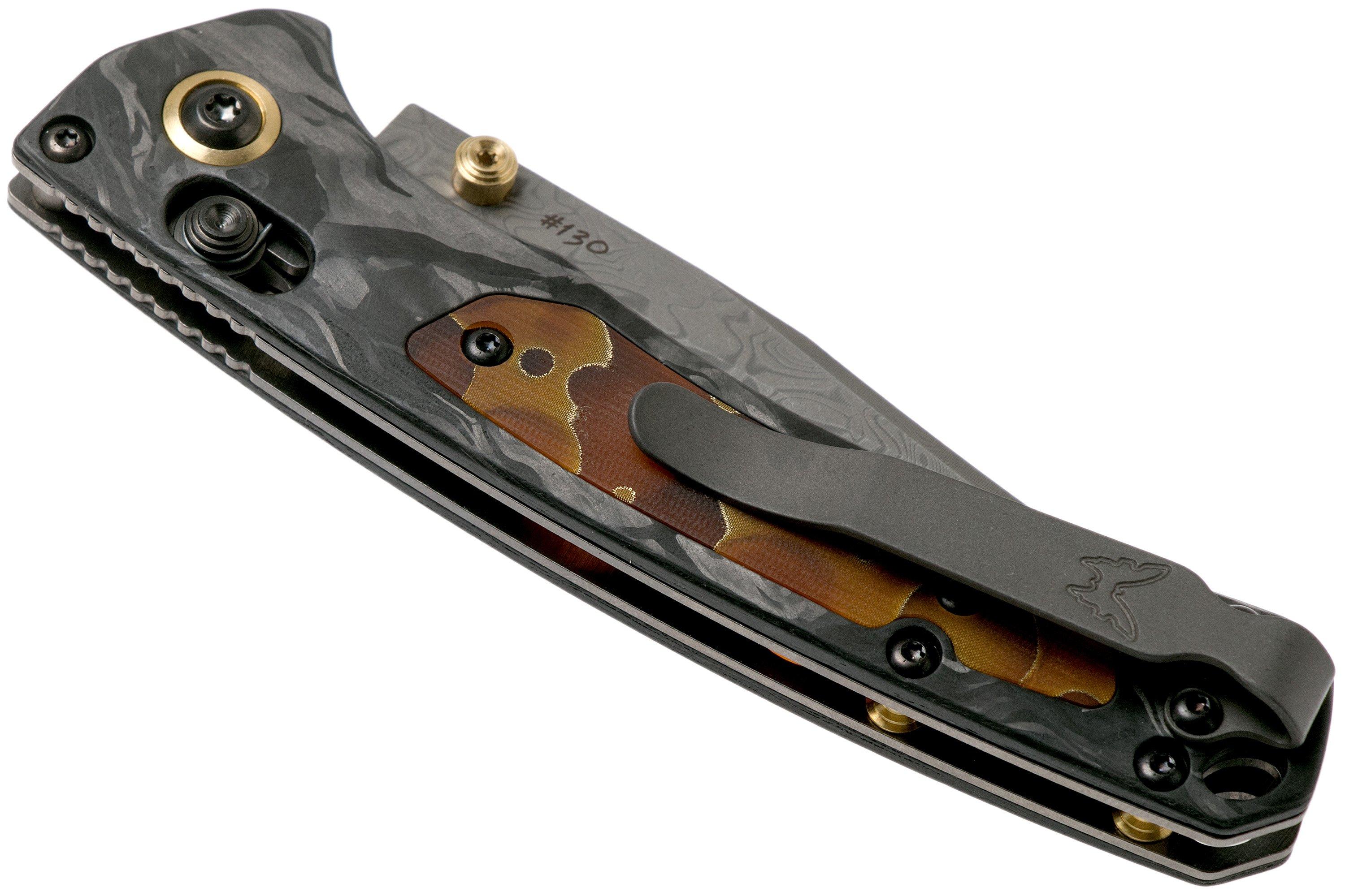 Benchmade Mini Crooked River 15085201 Gold Class 2020 limited edition