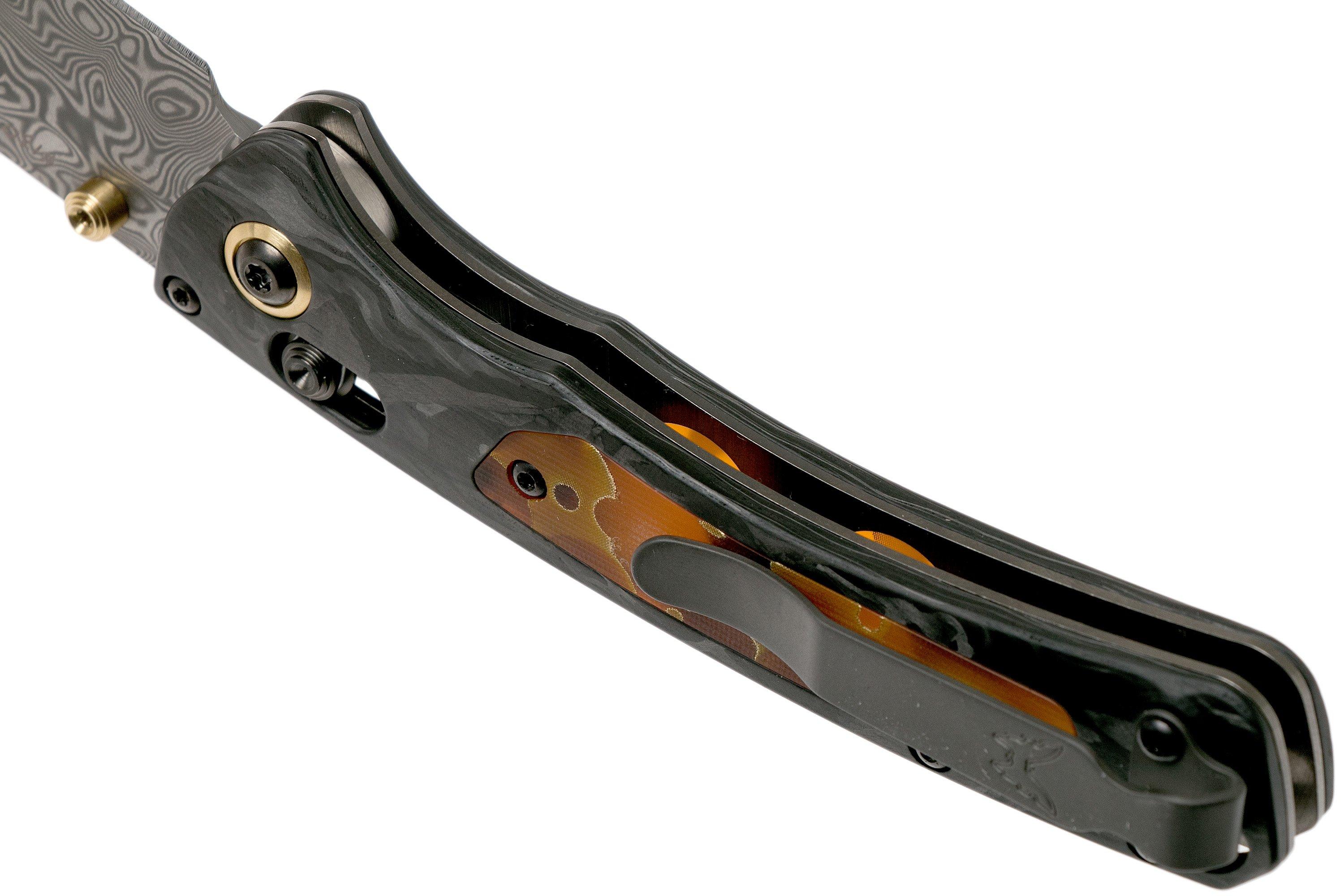 Benchmade Mini Crooked River 15085201 Gold Class 2020 limited edition