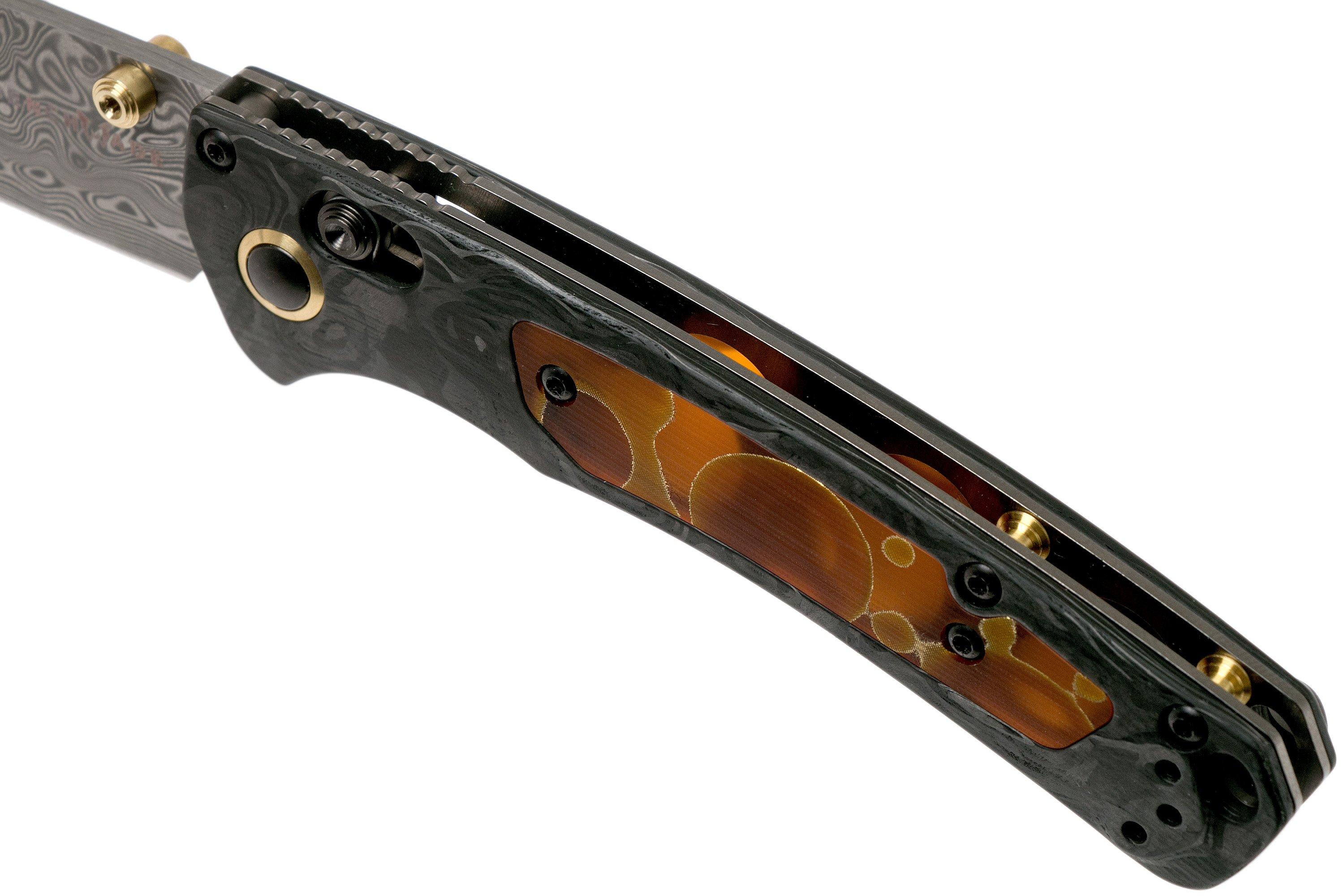 Benchmade Mini Crooked River 15085201 Gold Class 2020 limited edition