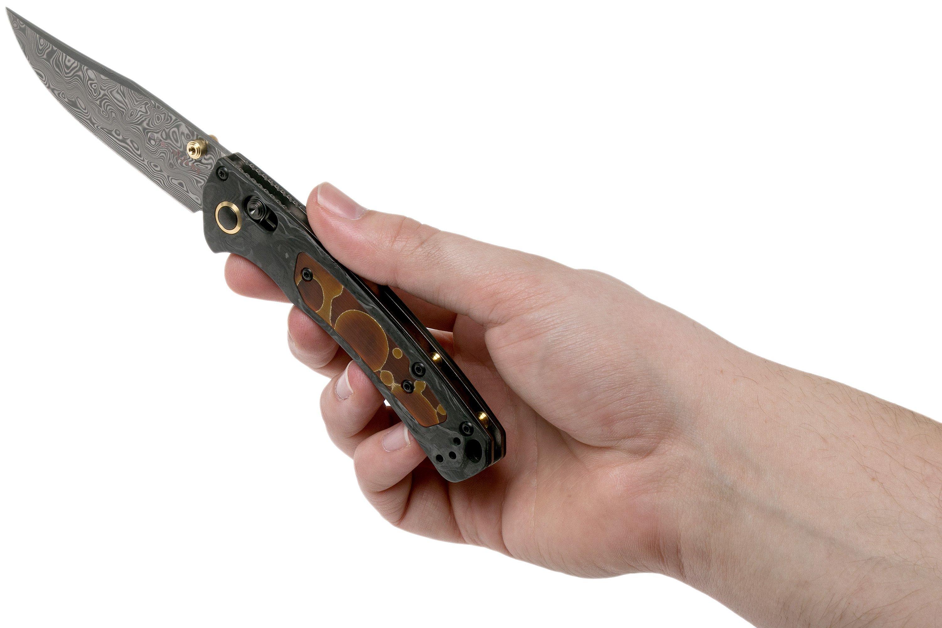 Benchmade Mini Crooked River 15085201 Gold Class 2020 limited edition