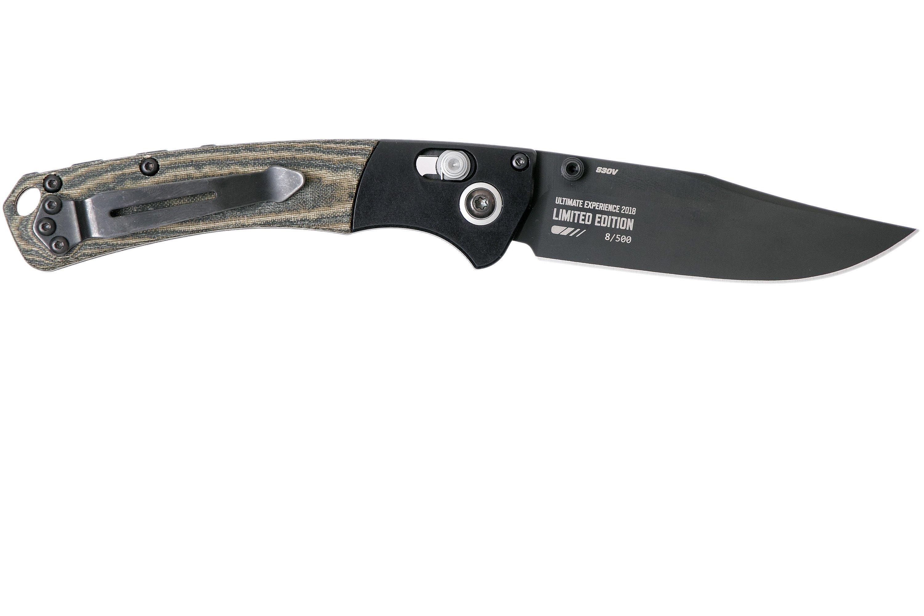 Benchmade Mini Crooked River 15085DLC1801 Limited Edition pocket knife