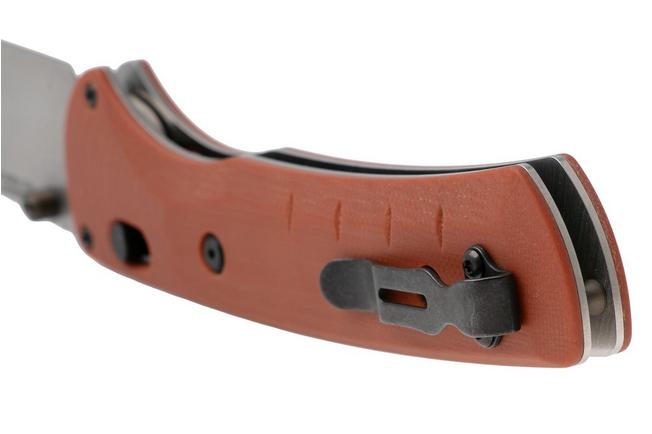 Afbeelding voor Benchmade SlipRidge 15090-01, Stonewashed CPM MagnaCut, Rust Orange G10 zakmes