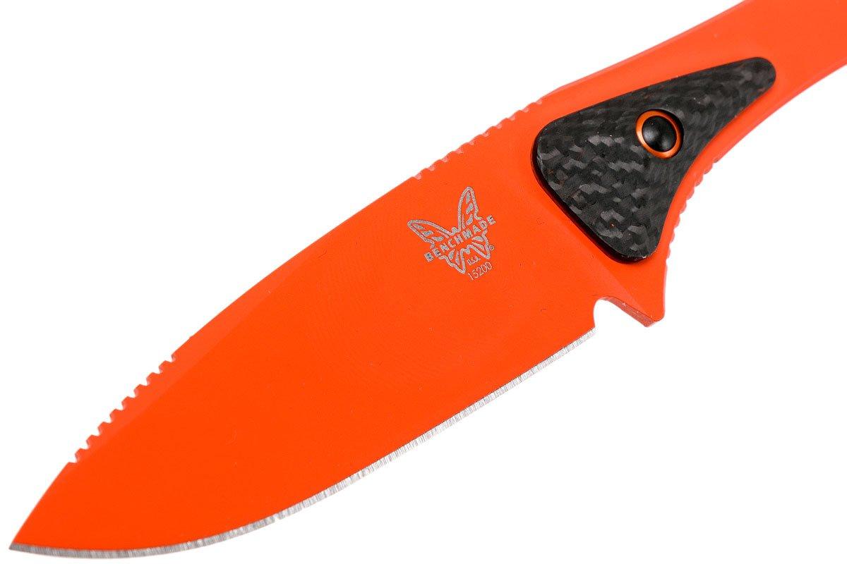 Benchmade Altitude Orange fixed knife Advantageously