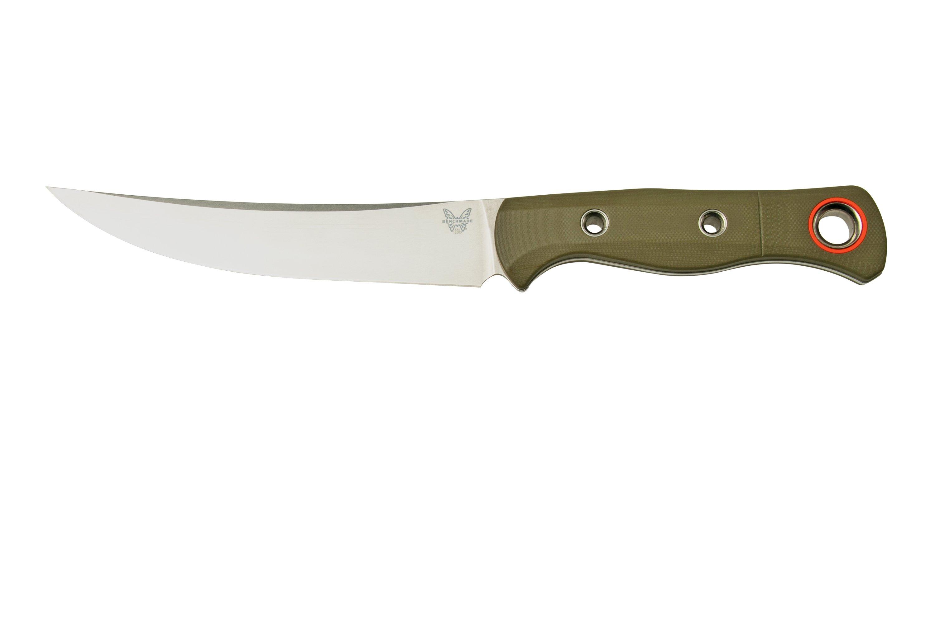 Benchmade Meatcrafter CPMS45VN, OD Green G10 15500OR3 hunting knife
