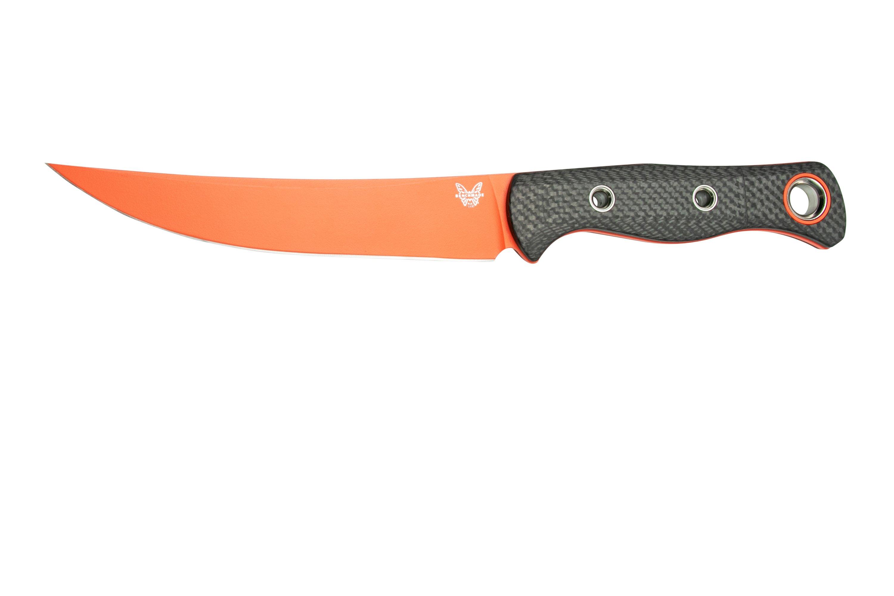 Benchmade Knives: 15500OR-2 Meatcrafter - Carbon Fiber - CPM-S45VN