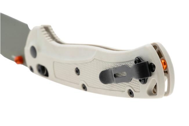 Afbeelding voor Benchmade Taggedout 15536GN-01 Green Cerakote Elmax, Tan Grivory, jachtzakmes