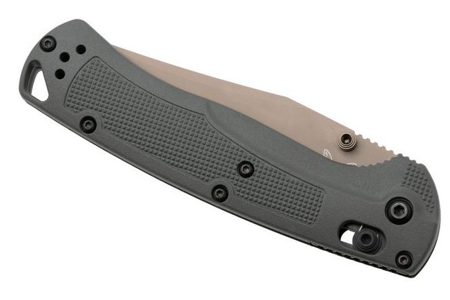 Afbeelding voor Benchmade Taggedout 15536TN-02 Tan Cerakote Elmax, Deep Olive Grivory, jachtzakmes