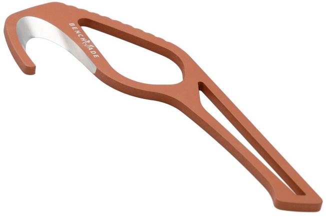 Afbeelding voor Benchmade SlipRidge Fixed 15650-01-KIT, Stonewashed CPM MagnaCut, Rust Orange G10, jachtmes met ontweihaak