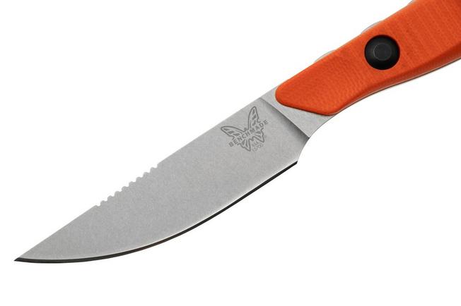 Anyone know what angle to sharpen a benchmade hunter canyon knife