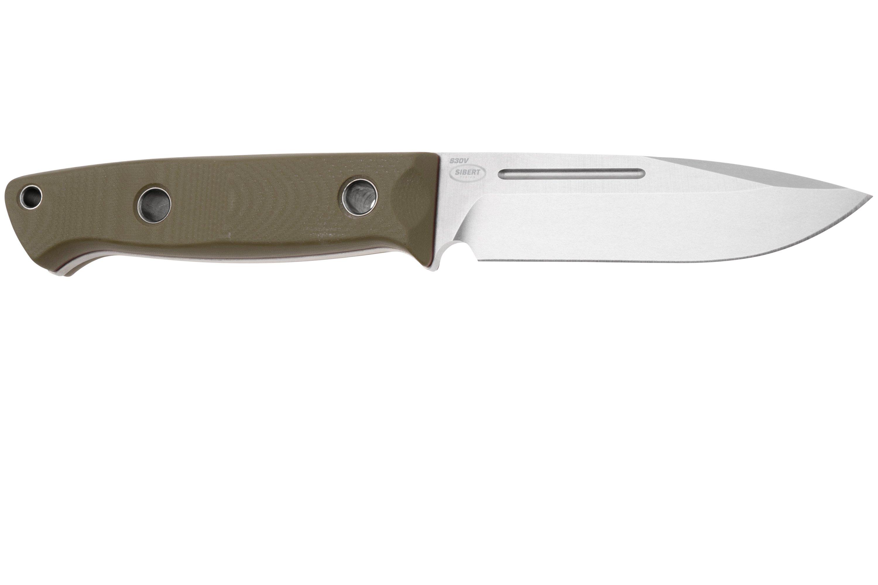 Benchmade Bushcrafter 163-1, CPM-S30V, OD Green G10, bushcraft knife,  Sibert design | Advantageously shopping at Knivesandtools.com