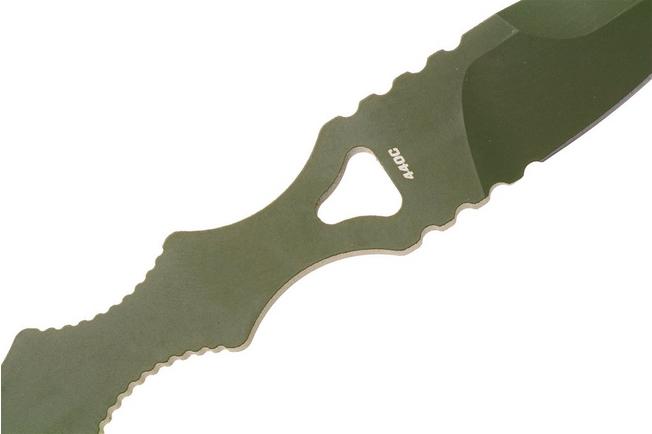 Afbeelding voor Benchmade Mini SOCP 177GN, Olive Drab Cerakote 440C, vaststaand mes, Greg Thompson design