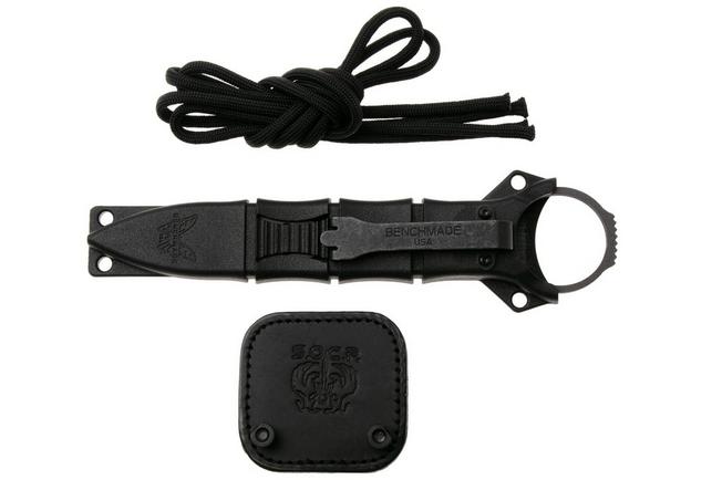 Afbeelding voor Benchmade Mini SOCP 177GY, Urban Gray Cerakote 440C, vaststaand mes, Greg Thompson design