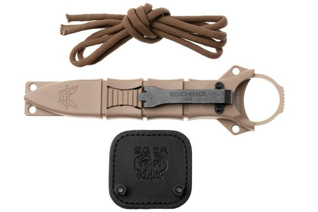 Afbeelding voor Benchmade Mini SOCP 177SN, FDE Cerakote 440C, vaststaand mes, Greg Thompson design