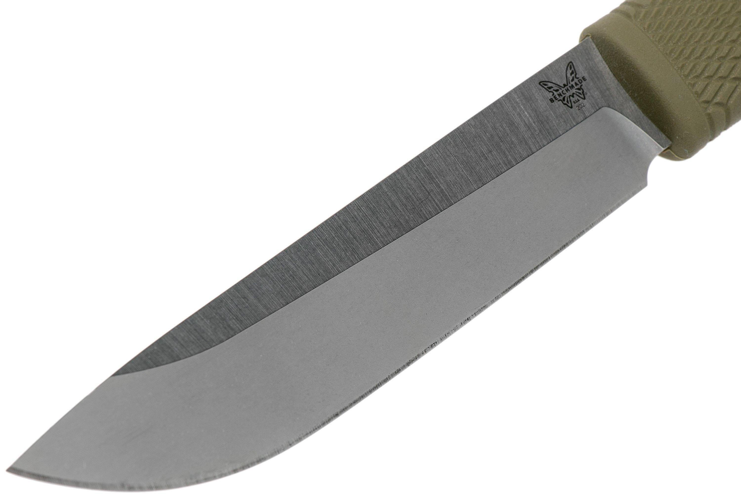 Benchmade Leuku 202 bushcraft knife | Advantageously shopping at ...