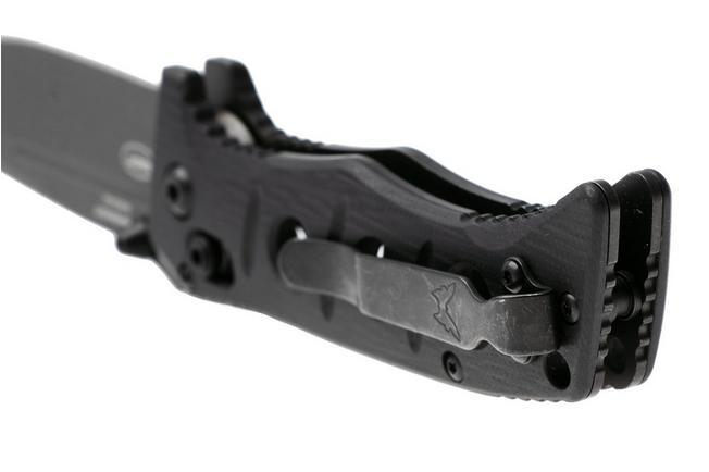 Afbeelding voor Benchmade Mini Adamas 273GY-04, Tungsten Grey Cerakote CPM MagnaCut, Black G10 zakmes, Shane Sibert design