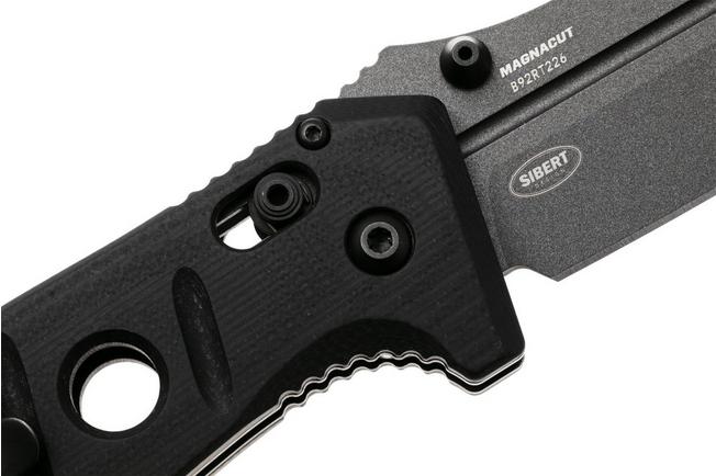 Afbeelding voor Benchmade Adamas 275GY-03, Black Oxide CPM MagnaCut, Black G10 zakmes, Shane Sibert design