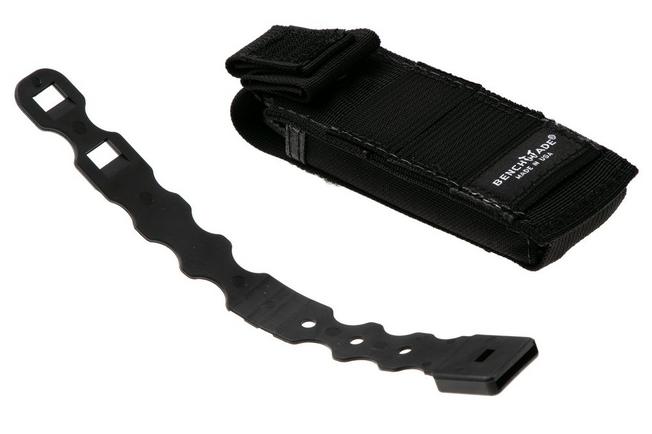 Afbeelding voor Benchmade Adamas 275GY-03, Black Oxide CPM MagnaCut, Black G10 zakmes, Shane Sibert design