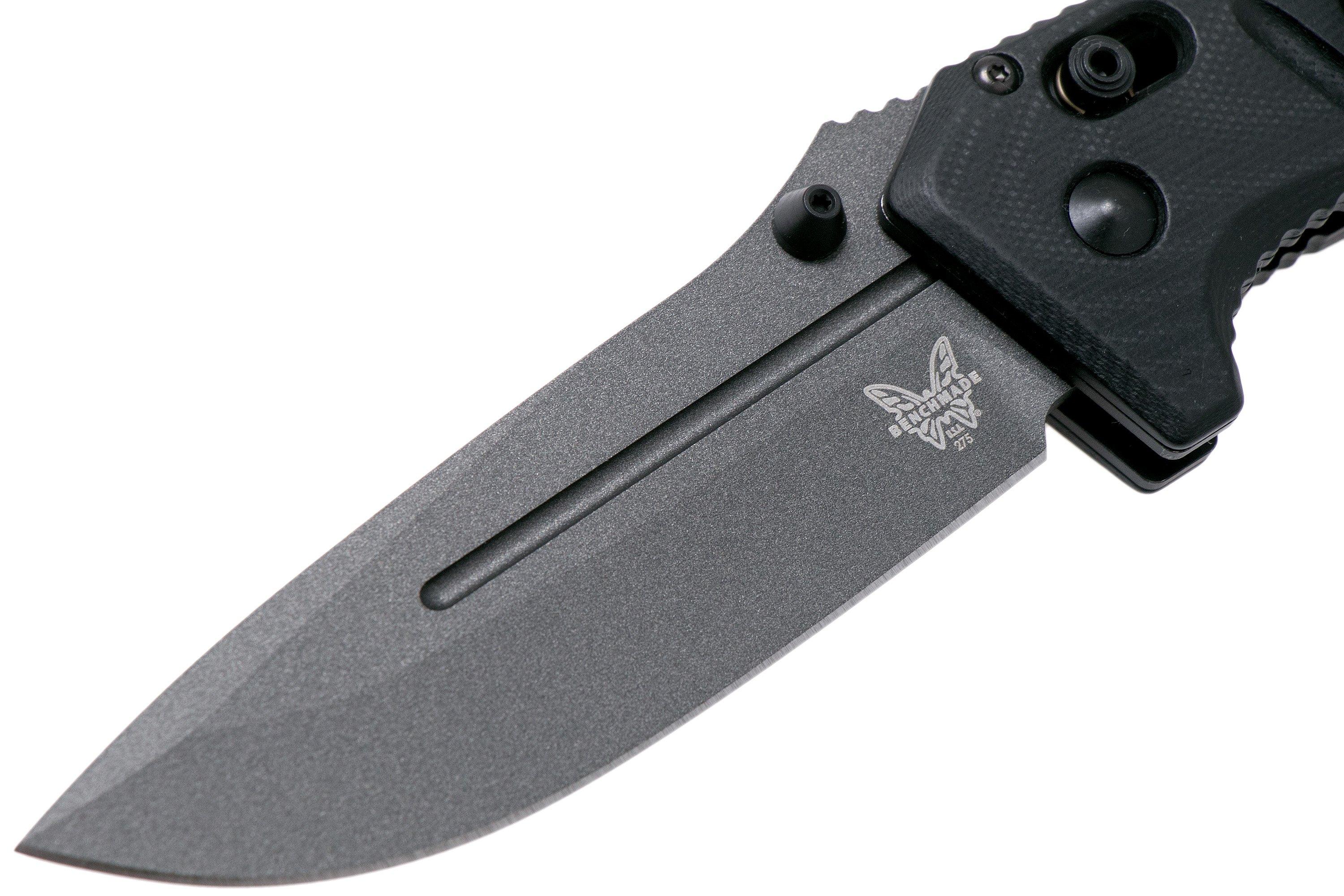 Benchmade 275GY1 Sibert Adamas Black G10, Tungsten Grey pocket knife