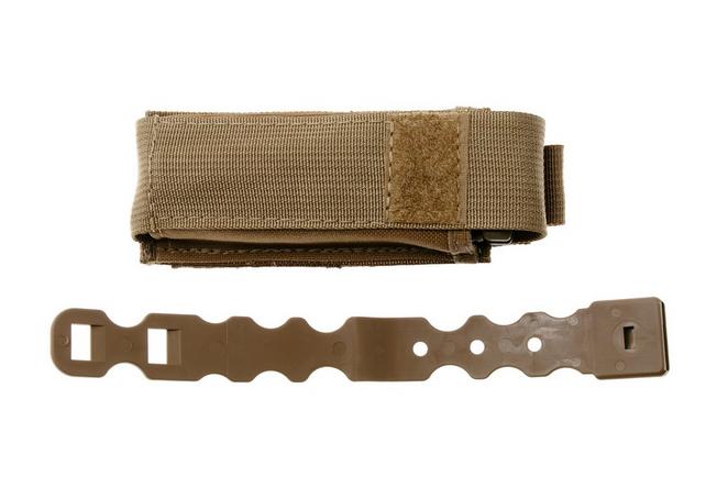 Afbeelding voor Benchmade Adamas 275SFE-04, Flat Earth Cerakote CPM MagnaCut, OD Green G10, partly serrated zakmes, Shane Sibert design