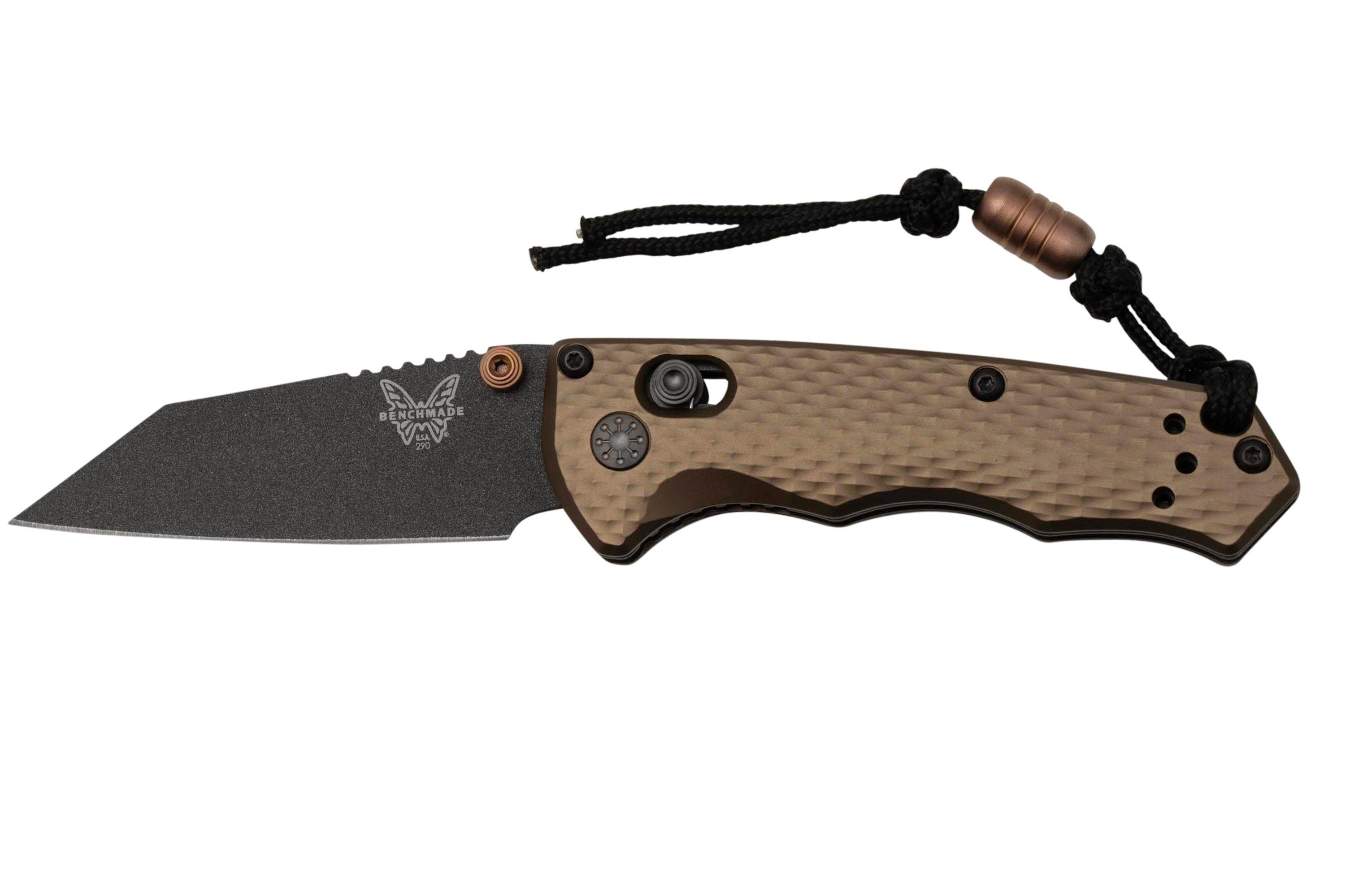 Benchmade 290BK1 Full Immunity Burnt Bronze pocket knife