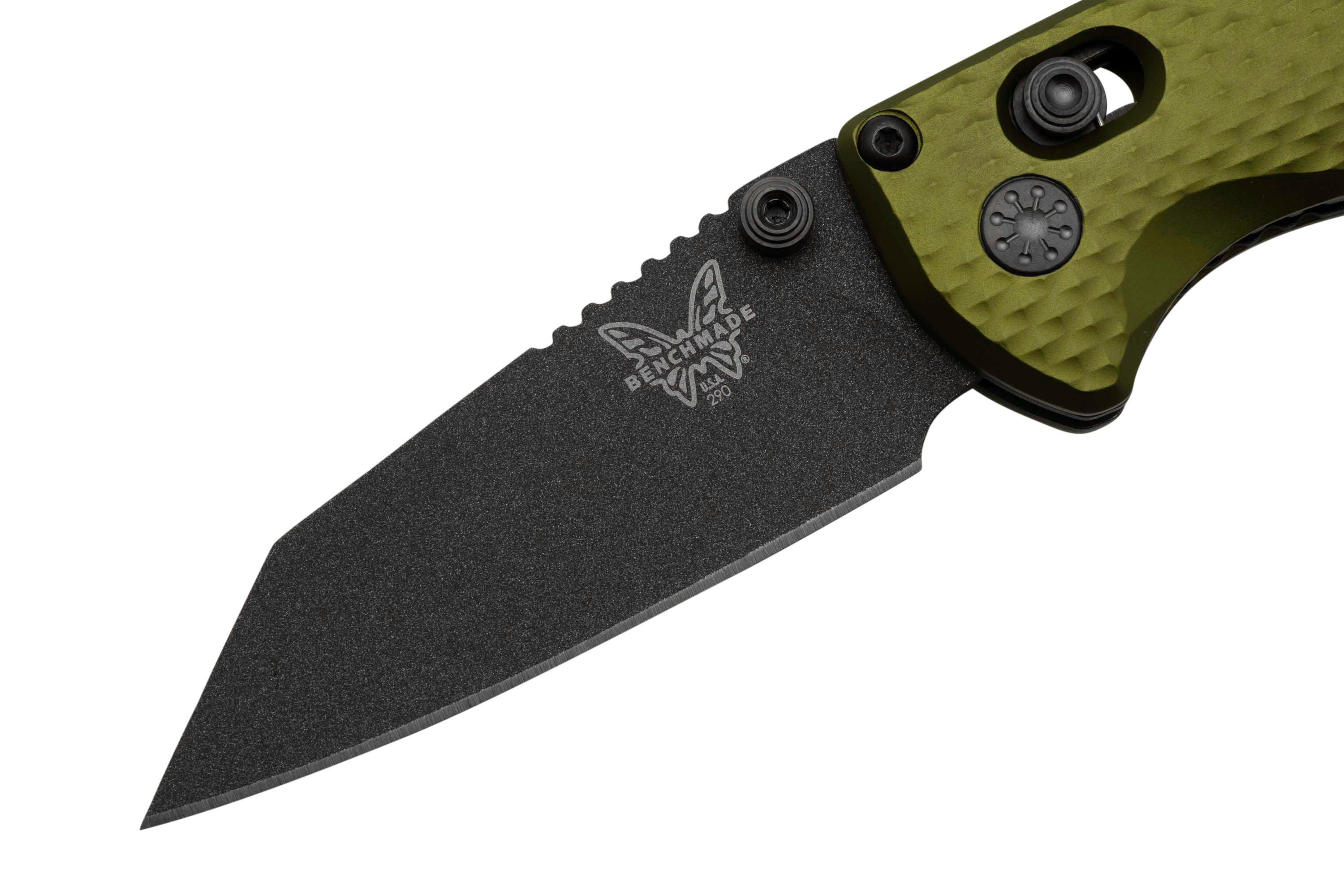 Benchmade 290BK-2 Full Immunity Woodland Green pocket knife ...