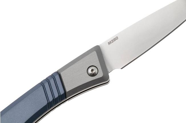 Image for Benchmade Successor 315, Satin M390, Crater Blue, Ash Gray, Aluminium, pocket knife