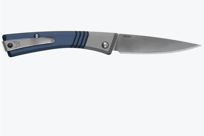 Image for Benchmade Successor 315, Satin M390, Crater Blue, Ash Gray, Aluminium, pocket knife