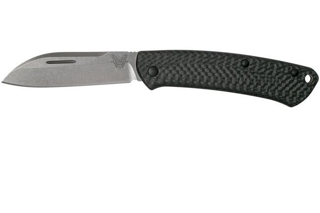 Image for Benchmade Proper 319-2 Carbon fibre S90V Slipjoint pocket knife