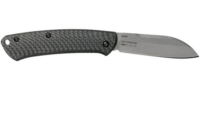 Image for Benchmade Proper 319-2 Carbon fibre S90V Slipjoint pocket knife
