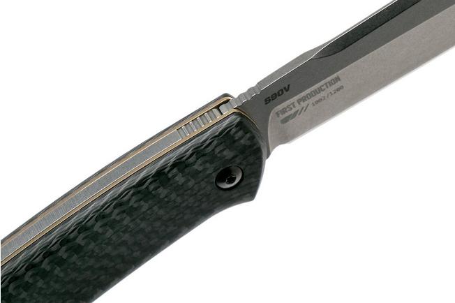Image for Benchmade Proper 319-2 Carbon fibre S90V Slipjoint pocket knife