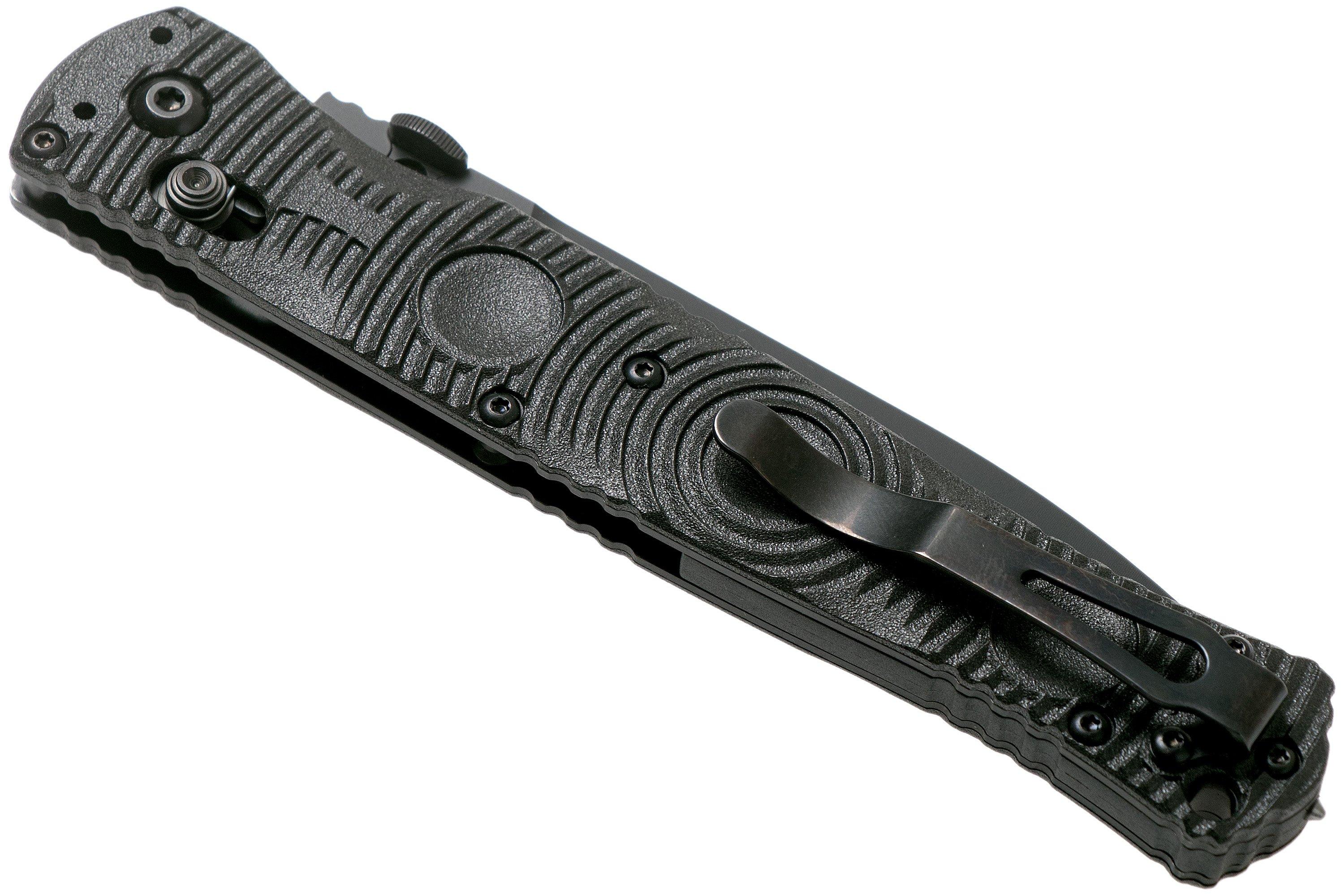 Benchmade SOCP 4.5 391SBK Serrated pocket knife, Greg Thompson design