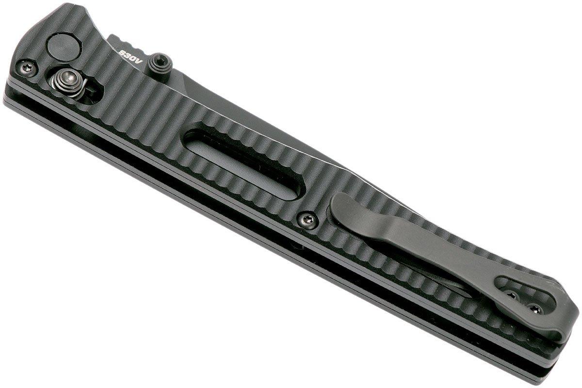 Benchmade Fact 417BK Black pocket knife | Advantageously shopping at ...