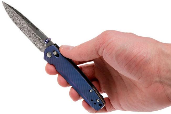 Image for Benchmade 485-171 Valet gold-coloured Class pocket knife, limited edition
