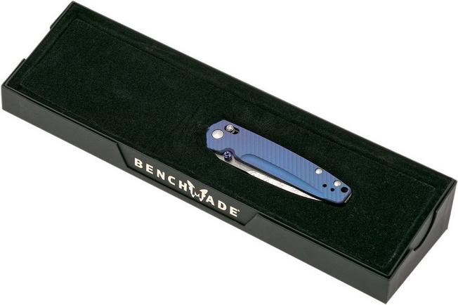 Image for Benchmade 485-171 Valet gold-coloured Class pocket knife, limited edition