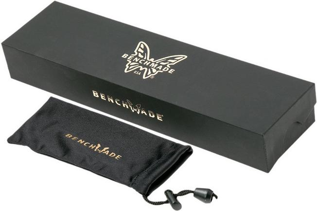 Image for Benchmade 485-171 Valet gold-coloured Class pocket knife, limited edition