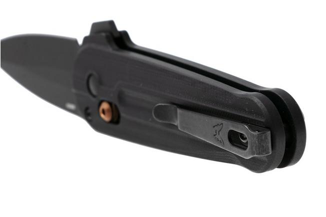 Afbeelding voor Benchmade Lowden 491BK-02, Black Cerakote CPM S90V, Black G10 zakmes