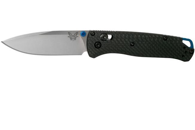 Benchmade Mini Freek Folding Knife 3 S90V Satin Plain Blade