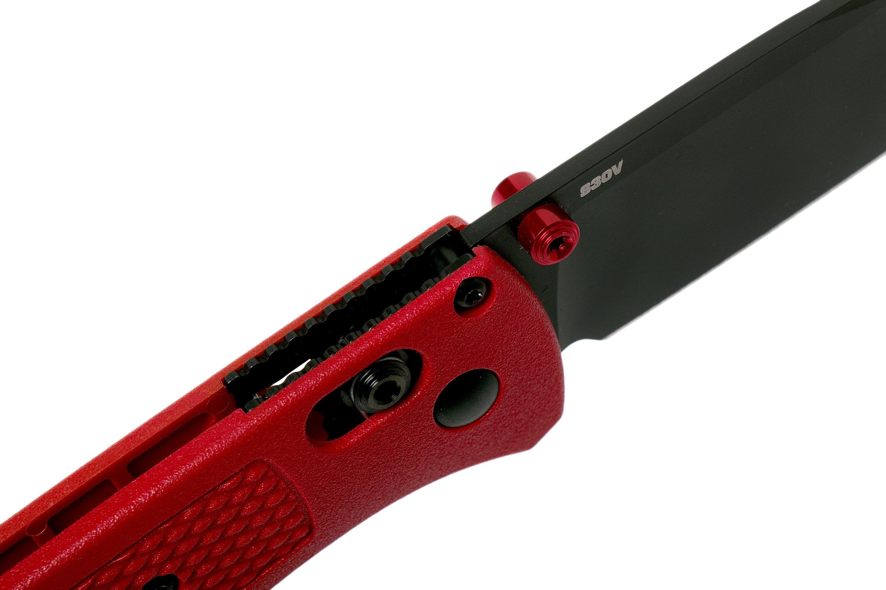 Benchmade Bugout International Exclusive 535BK2001 Crimson Red pocket