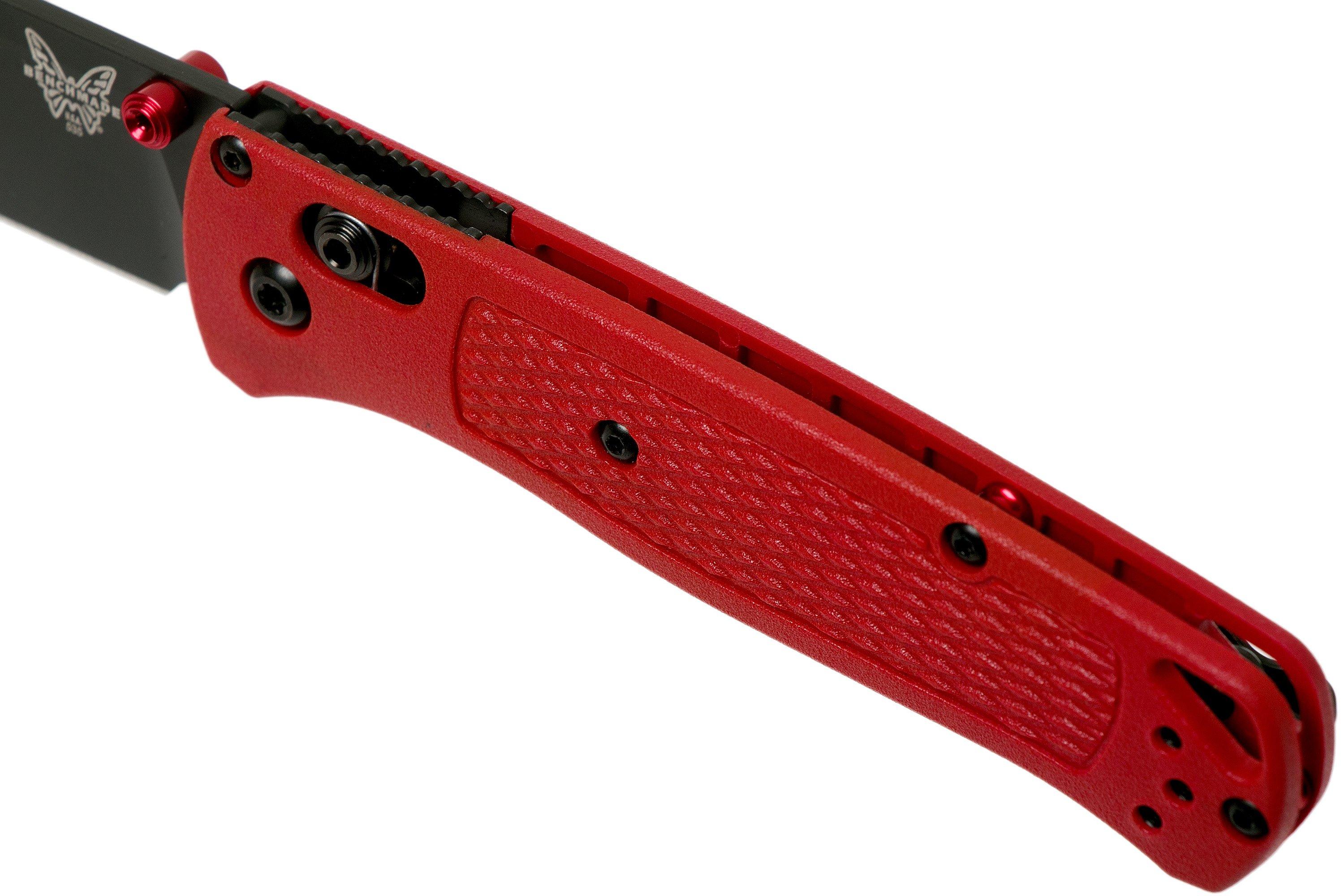 Benchmade Bugout International Exclusive 535BK2001 Crimson Red pocket