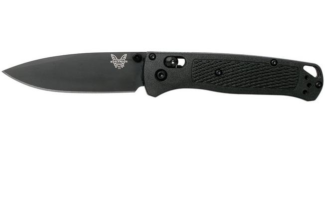 Benchmade Bugout Black DLC 535BK-2 pocket knife | Advantageously ...