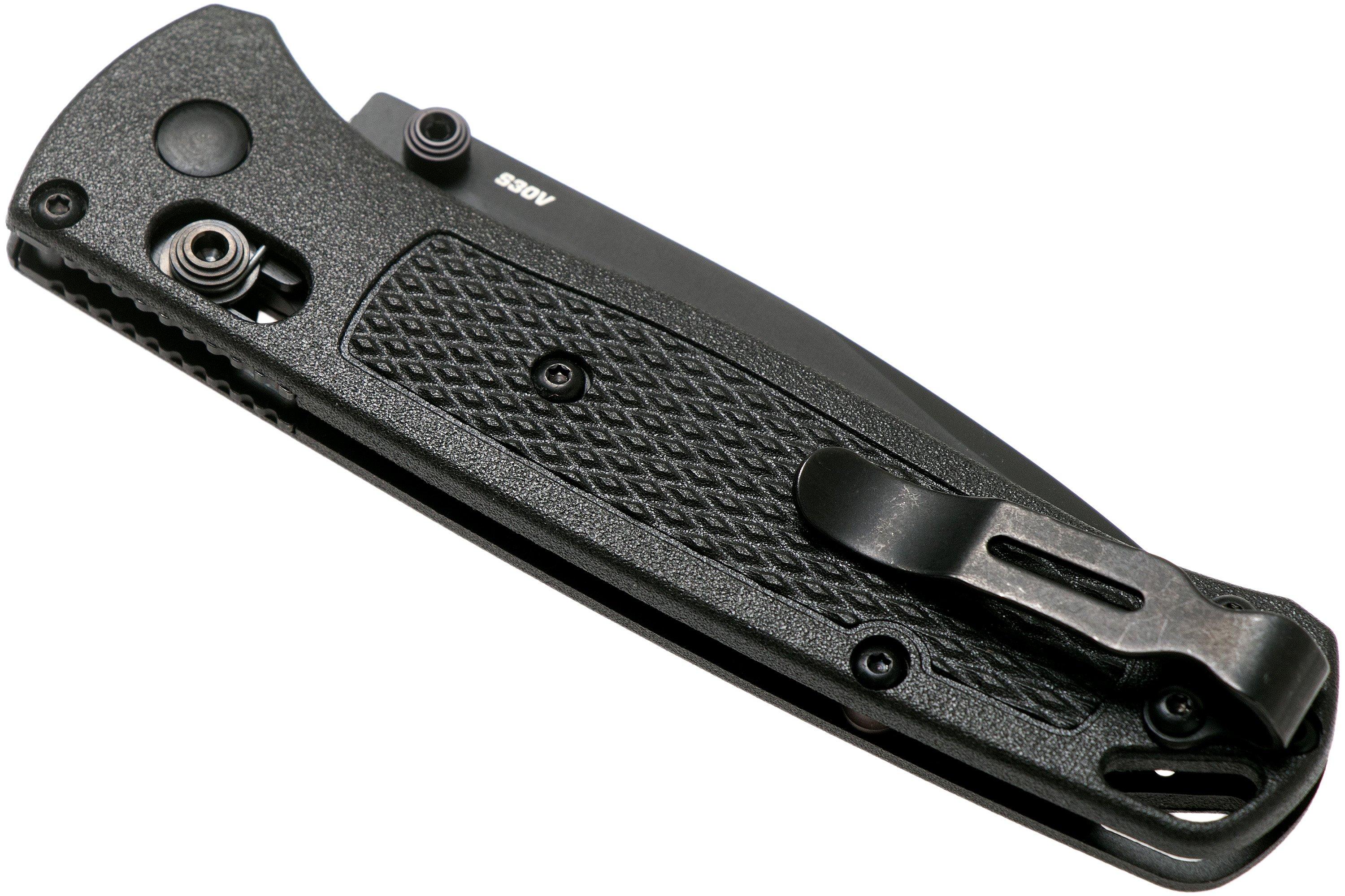 Benchmade Bugout Black 535SBK2 Serrated pocket knife Advantageously