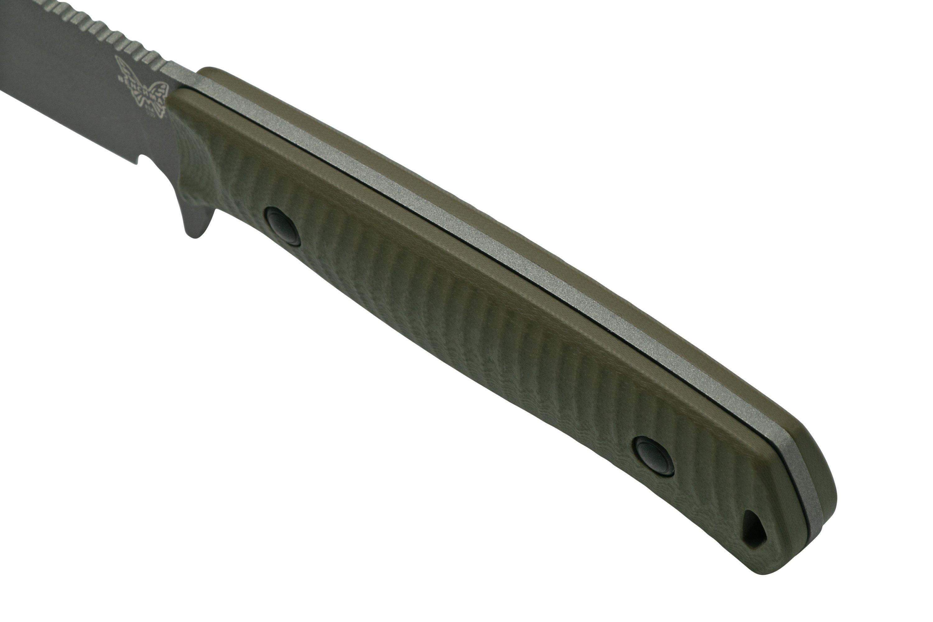 numerouno様 Nóż survivalowy Benchmade Anonimus CruWear 539GY | Zalety