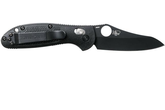 Benchmade Mini-Griptilian 555BK-S30V pocket knife, Mel Pardue